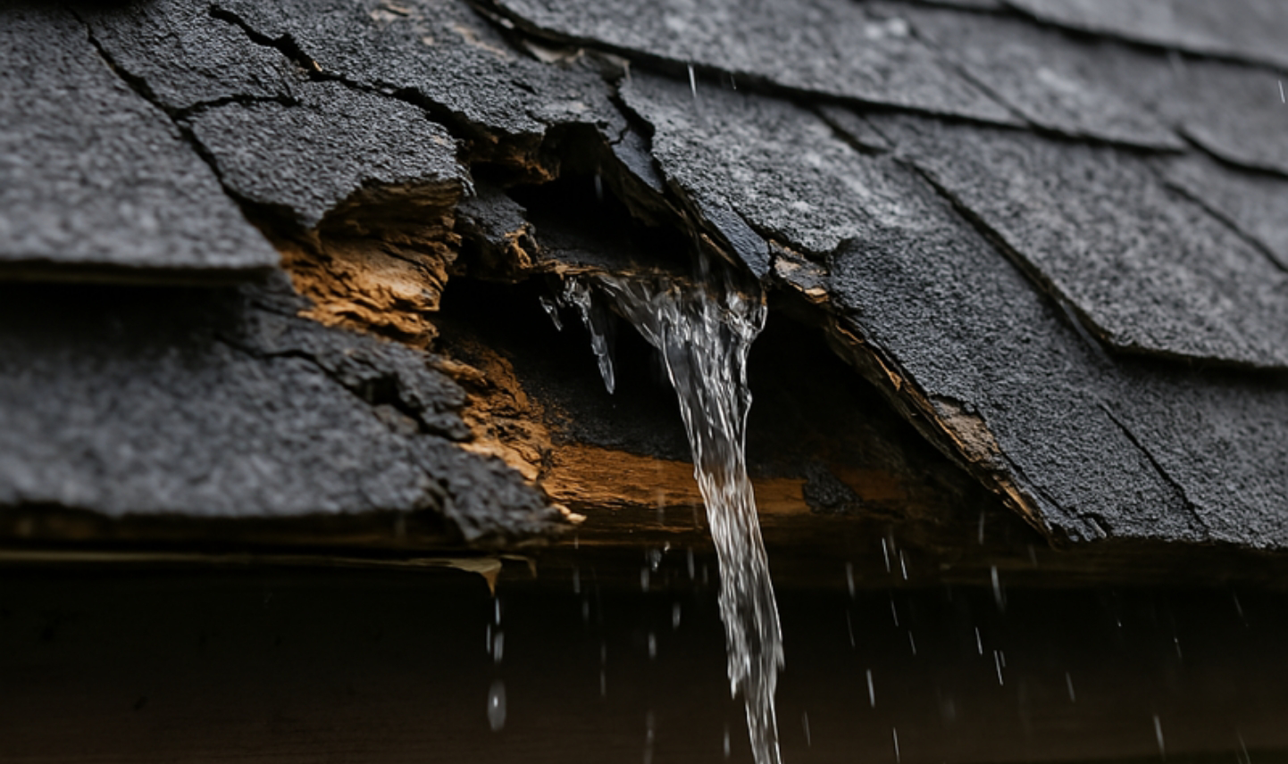 屋根材の下地が傷む恐れ