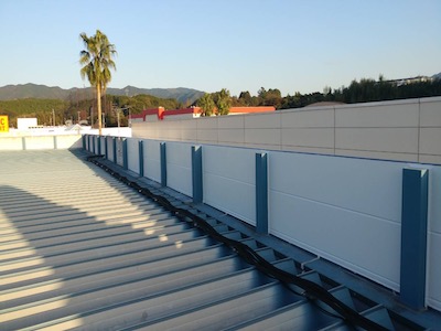 21.パラペット塗装工事