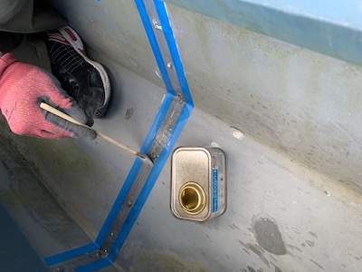 27.水切りコーキング