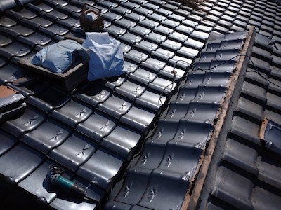 14.瓦葺替え工事