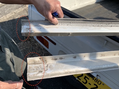 25.サッシ水切り工事