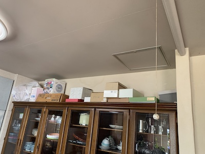 4.雨漏り発生箇所②住居スペース