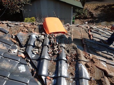 10.瓦葺き直し工事