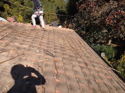 12.瓦葺き直し工事