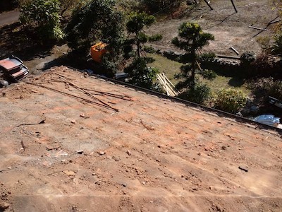 13.瓦葺き直し工事