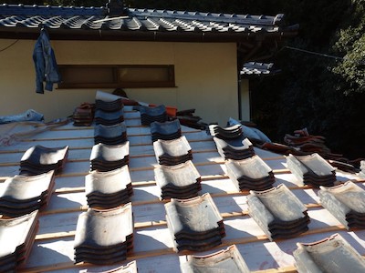 19.瓦葺き直し工事