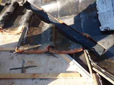 22.瓦葺き直し工事