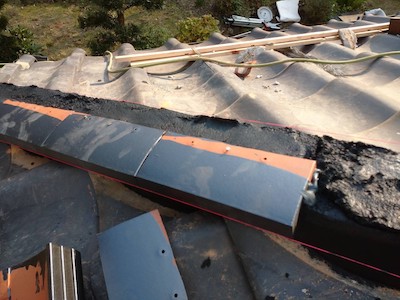 25.瓦葺き直し工事