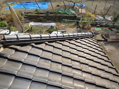 28.瓦葺き直し工事