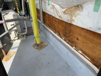 16.防水工事の為の準備