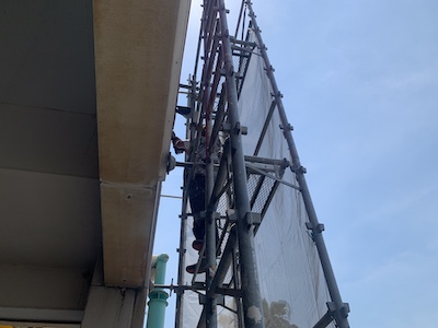 24.外装板張替工事