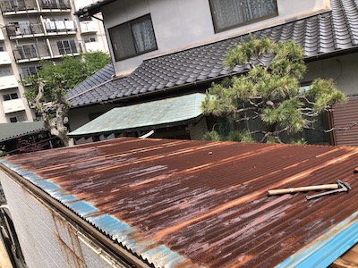 1.トタン屋根張替工事