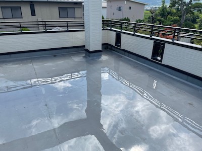 うきは市吉井町　T様邸　雨漏り調査　雨漏り修理工事　サイディング張り替え工事　金属サイディング