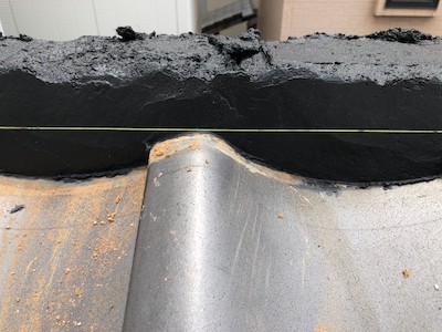 8.瓦工事（漆喰）